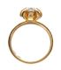 18CT GOLD AND DIAMOND SOLITAIRE RING BY THE DESIGNER RUDOLF HELTZEL at Ross's Online Art Auctions