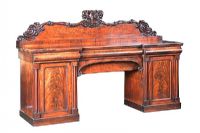 VICTORIAN MAHOGANY PEDESTAL SIDEBOARD at Ross's Online Art Auctions