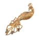 18CT GOLD PEACOCK BROOCH at Ross's Online Art Auctions