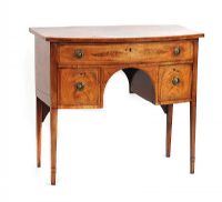 19TH CENTURY BOW FRONT SIDEBOARD at Ross's Online Art Auctions