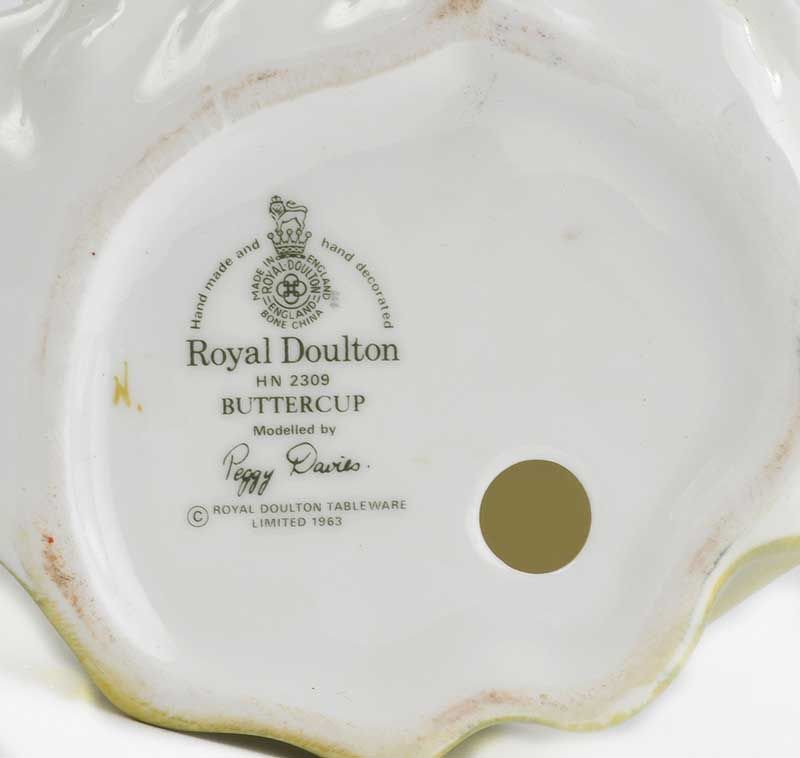 ROYAL DOULTON FIGURINE, 'BUTTERCUP' at Ross's Online Art Auctions