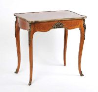 FRENCH INLAID SIDE TABLE at Ross's Online Art Auctions