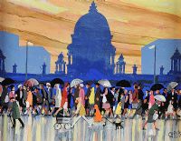 IT'S ONLY A SUNSHOWER by Cupar Pilson at Ross's Online Art Auctions