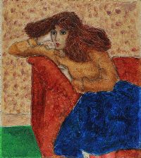 IN THOUGHT by James McKeever ARUA at Ross's Online Art Auctions