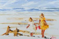 DOWN THE DUNES by Louise Mansfield at Ross's Online Art Auctions
