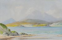 NEAR ROSAPENNA, DONEGAL by George W.  Morrison at Ross's Online Art Auctions
