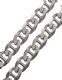 HEAVY STERLING SILVER ANCHOR LINK CHAIN at Ross's Online Art Auctions