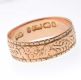 ENGRAVED 9CT ROSE GOLD RING at Ross's Online Art Auctions