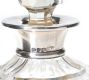 STERLING SILVER RIMMED CUT GLASS PERFUME BOTTLE at Ross's Online Art Auctions