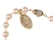 1980'S GOLD-TONE METAL AND FAUX PEARL BRACELET FROM HARRODS OF LONDON at Ross's Online Art Auctions