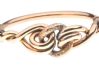 VICTORIAN 9CT ROSE GOLD KNOT BANGLE at Ross's Online Art Auctions