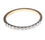 18CT GOLD AND DIAMOND HALF ETERNITY RING at Ross's Online Art Auctions