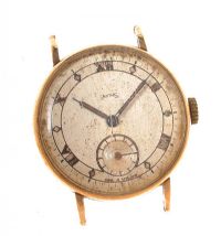 SMITHS 9CT GOLD GENT'S WATCH CASE at Ross's Online Art Auctions