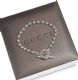 GUCCI STERLING SILVER BRACELET at Ross's Online Art Auctions