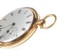 18CT GOLD FULL HUNTER POCKET WATCH BEARING THE INITIALS WDA at Ross's Online Art Auctions
