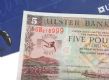 ULSTER BANK 'GEORGE BEST' FIVE POUND BANK NOTE at Ross's Online Art Auctions