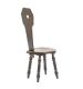 VICTORIAN POKERWORK SPINNING CHAIR at Ross's Online Art Auctions