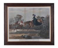 VICTORIAN COLOURED ENGRAVING at Ross's Online Art Auctions