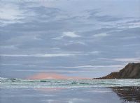 THE FIVE FINGER STRAND, MALIN, COUNTY DONEGAL by Ros Harvey RUA at Ross's Online Art Auctions