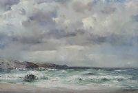 DONEGAL SEASCAPE by Arthur H. Twells RUA at Ross's Online Art Auctions