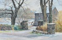 WINTER, OLD BUSHMILLS by James McKendry at Ross's Online Art Auctions