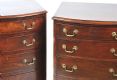 PAIR OF EDWARDIAN BOW FRONT CHEST OF DRAWERS at Ross's Online Art Auctions