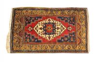 FRINGED PERSIAN RUG at Ross's Online Art Auctions