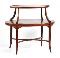 EDWARDIAN INLAID ETAGERE at Ross's Online Art Auctions