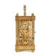 VICTORIAN BRASS CARRIAGE CLOCK at Ross's Online Art Auctions