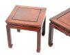 PAIR OF CHERRYWOOD LAMP TABLES at Ross's Online Art Auctions