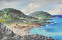 TRA NA ROSSAN, DONEGAL by Kenneth Webb RUA at Ross's Online Art Auctions