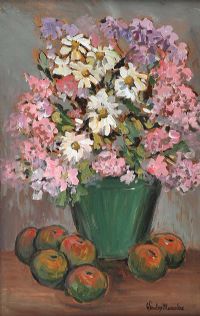 VASE OF FLOWERS by Gladys Maccabe HRUA at Ross's Online Art Auctions
