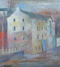 WAREHOUSE, RAMELTON, DONEGAL by Elizabeth Taggart at Ross's Online Art Auctions