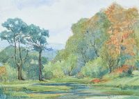 WOODLANDS by Marjorie Henry RUA at Ross's Online Art Auctions