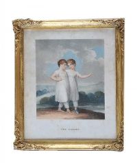 SET OF THREE R. ACKERMANN COLOURED ENGRAVINGS at Ross's Online Art Auctions