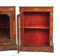 PAIR OF VICTORIAN GLAZED SIDE CABINETS at Ross's Online Art Auctions