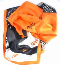HERMES 'BOITE AU VOL' PRINTED SILK SCARF at Ross's Online Art Auctions