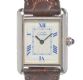 MUST DE CARTIER STERLING SILVER-CASED LADY'S WRIST WATCH at Ross's Online Art Auctions