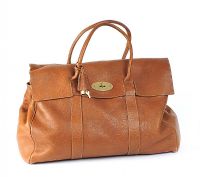 MULBERRY 'PICCADILLY' LARGE TRAVEL BAG at Ross's Online Art Auctions