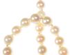 CULTURED PEARL NECKLACE WITH GARNET AND PEARL BOX CLASP at Ross's Online Art Auctions