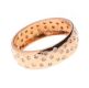 18CT ROSE GOLD AND DIAMOND BAND at Ross's Online Art Auctions
