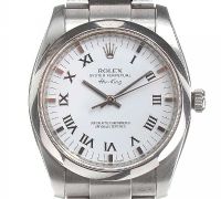ROLEX 'OYSTER PERPETUAL AIR-KING' STAINLESS STEEL GENT'S WRIST WATCH at Ross's Online Art Auctions
