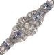 SAPPHIRE AND DIAMOND BRACELET IN THE STYLE OF ART DECO at Ross's Online Art Auctions