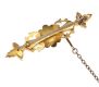 15CT GOLD AND DIAMOND BROOCH at Ross's Online Art Auctions