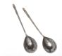 RUSSIAN SILVER SPOONS at Ross's Online Art Auctions