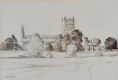 DOROTHY HUTTON, 'TEWKESBURY', PENCIL SKETCH at Ross's Online Art Auctions