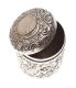 ENGRAVED STERLING SILVER DRESSING TABLE BOX at Ross's Online Art Auctions