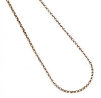 9CT ROSE GOLD GUARD CHAIN at Ross's Online Art Auctions