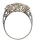 ANTIQUE PLATINUM AND DIAMOND THREE STONE RING at Ross's Online Art Auctions