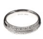 18CT WHITE GOLD AND DIAMOND HALF ETERNITY RING at Ross's Online Art Auctions